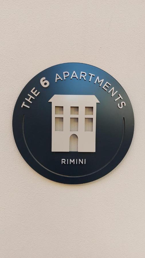 The 6 Apartments Rímini Exterior foto
